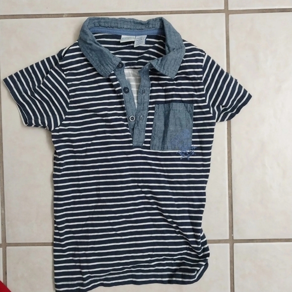 Lot Of 5 Short Sleeve Shirts Button Down & Polo Sz 5 RL POLO, JB, CP, BOB - Picture 9 of 16